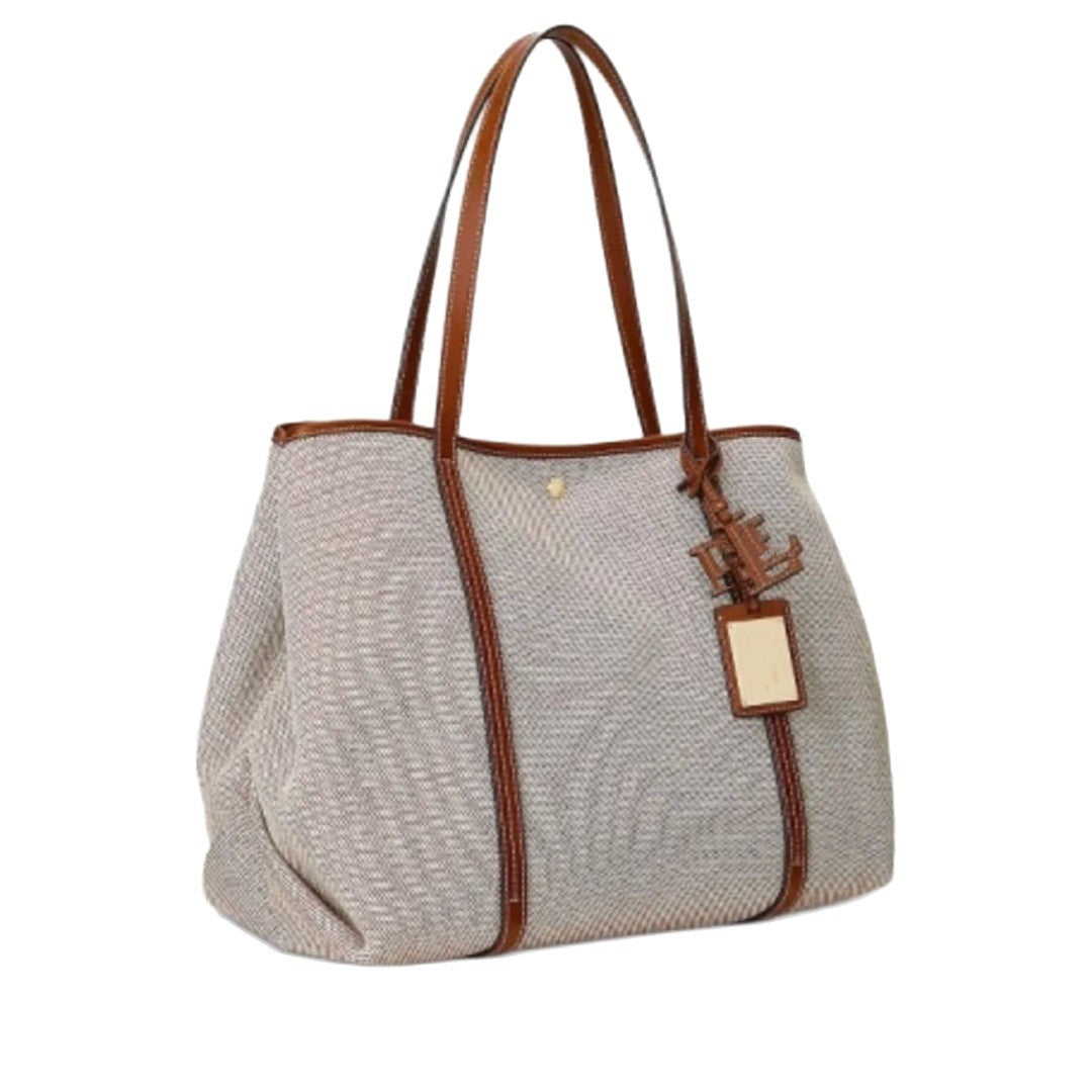 Women's Ralph Lauren Canvas Portable Large Capacity Shopping Tote Bags