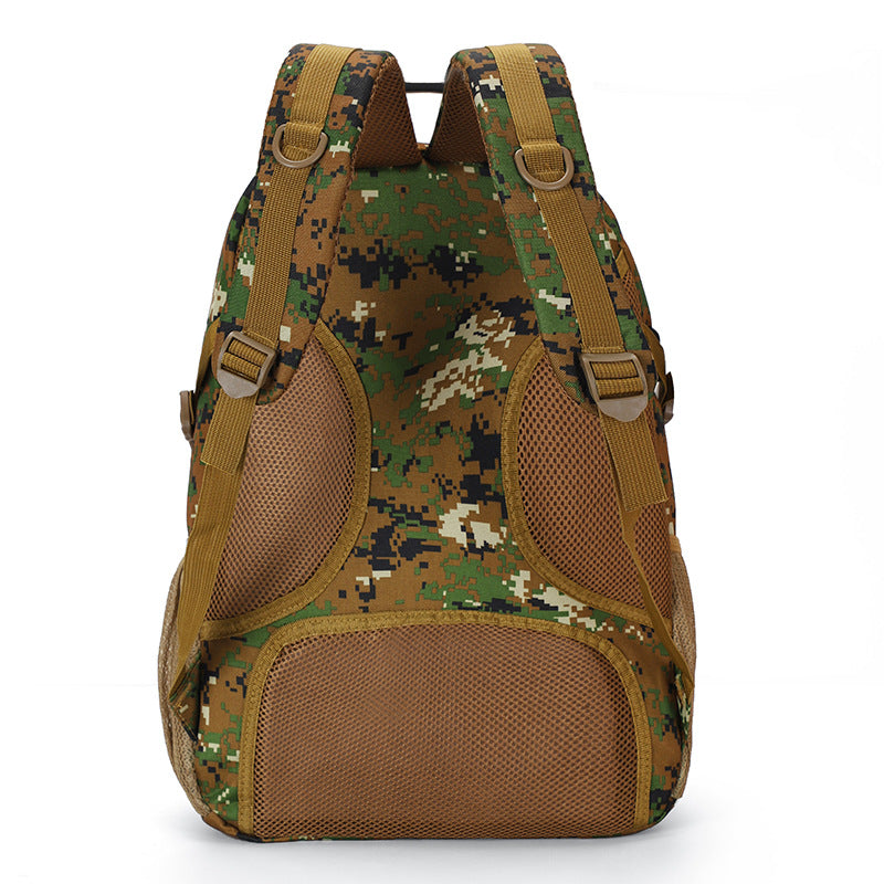Men's Camouflage Military Jesus Survival Charging Large Bags