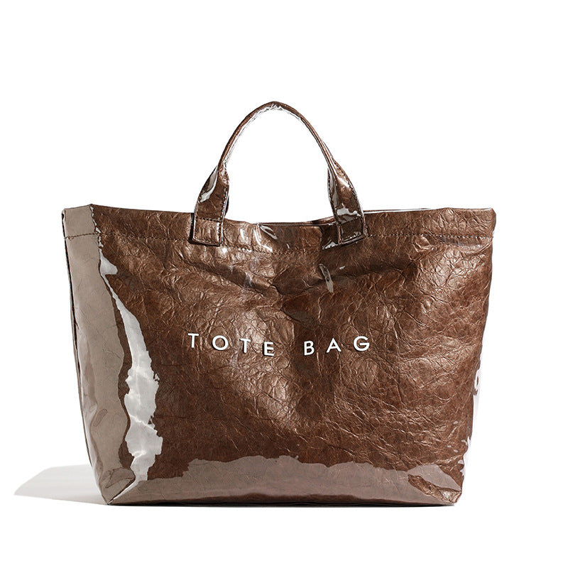 Women's Korean Style Large Capacity Totes Fashion Portable Tote Bag