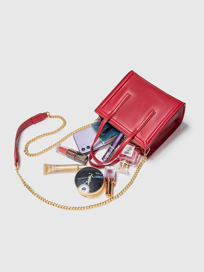 Women's Mini Fashion Drum Position Versatile Chain Women's Handbag