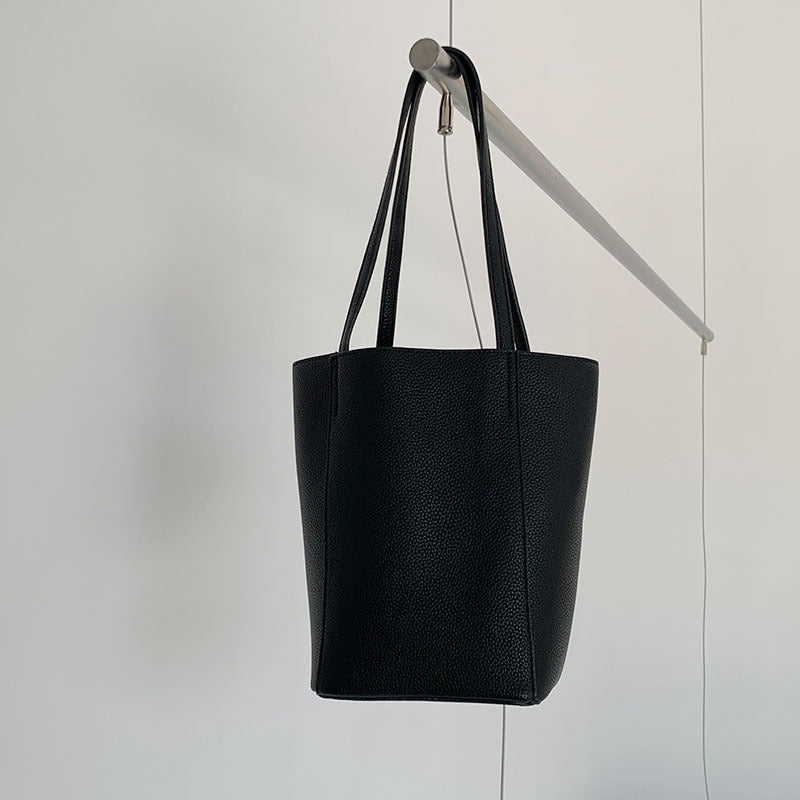Women's One Korean Style Idle Vegetable Basket Bucket Bag