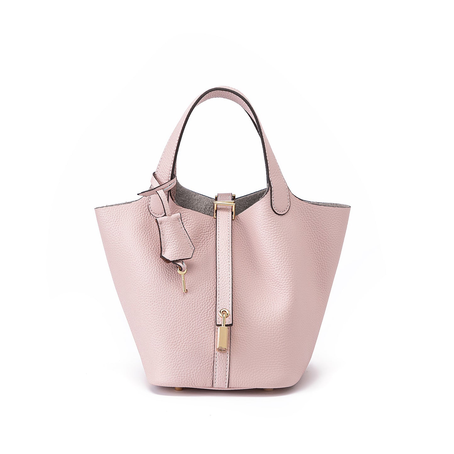 Women's Genuine Leather First Layer Cowhide Vegetable Basket Commute Women's Handbag