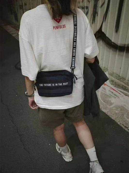 Unique Comfortable Military Tooling Velcro Nylon Men's Messenger Bag