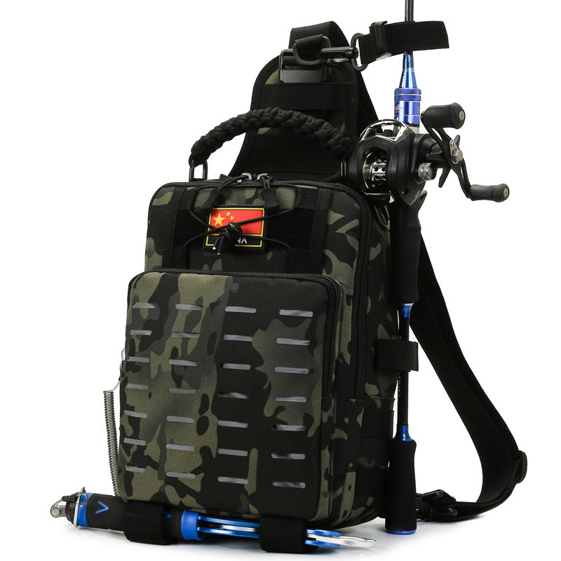 Stylish Lure Multifunctional Equipment Fishing Tackle Sports Backpack