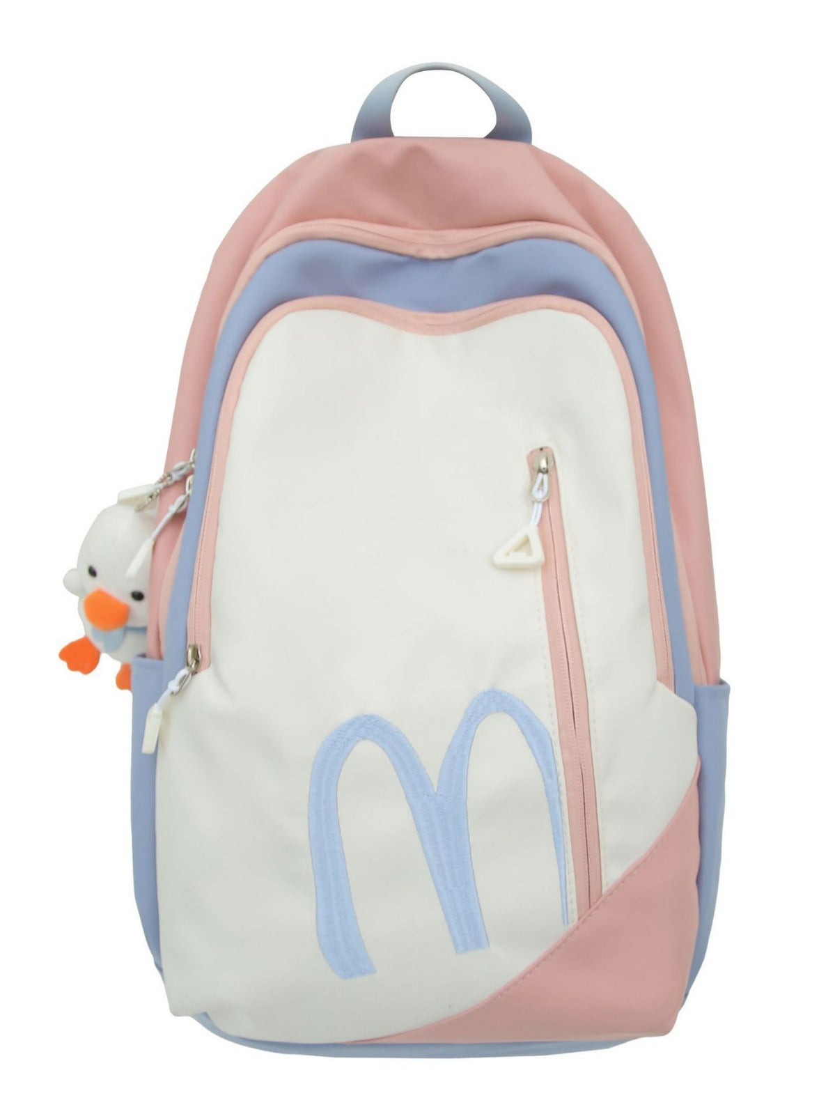 Female High American Retro Large Capacity Primary Leisure Backpack