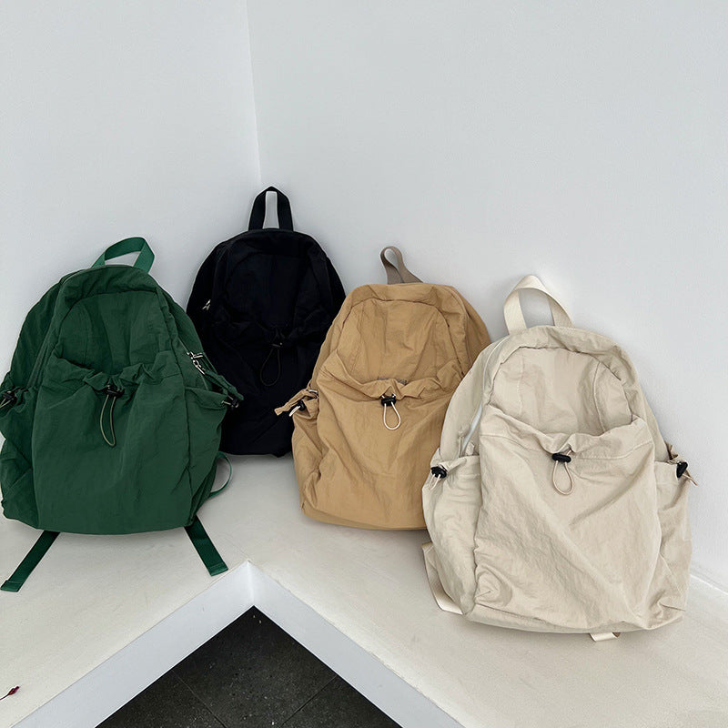 Korean Style Large Capacity Nylon Lightweight Leisure Women's Backpack