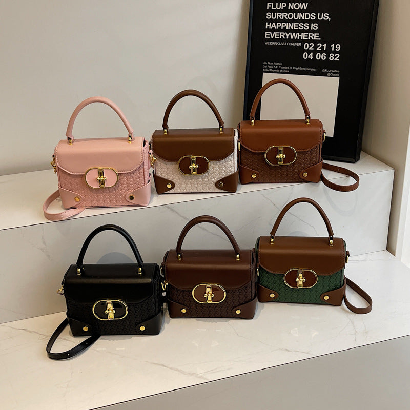 Women's Portable Leather Trendy Large Capacity Daily Women's Shoulder Bag