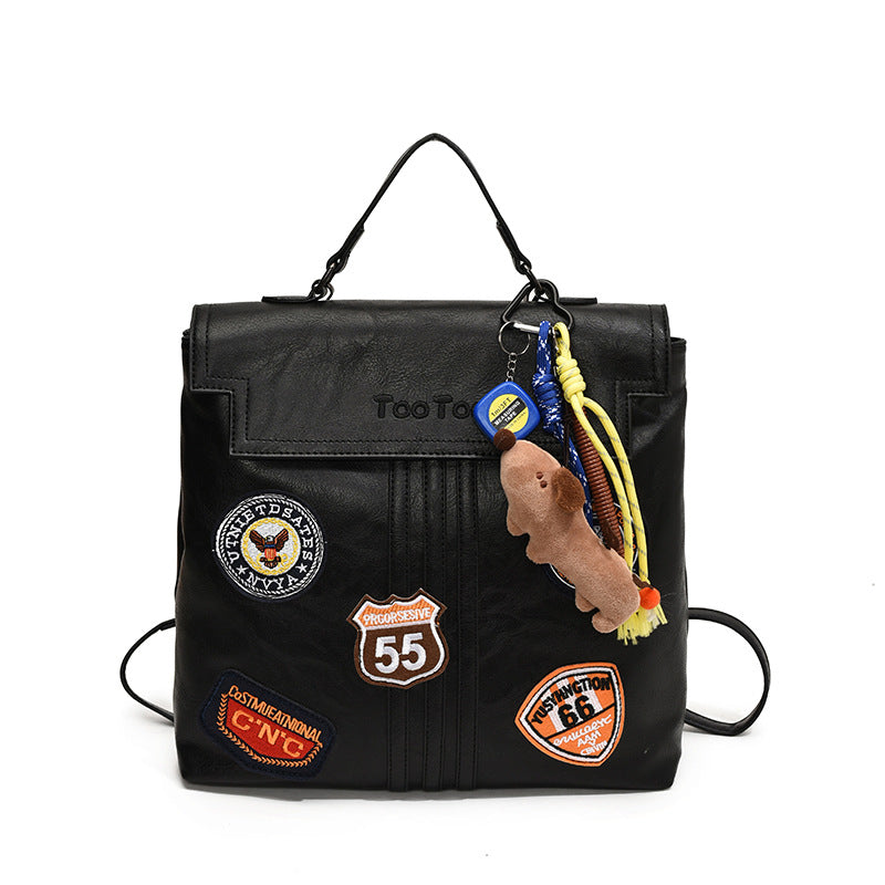 Women's Commuter Retro Large Capacity College Style Women's Messenger Bag