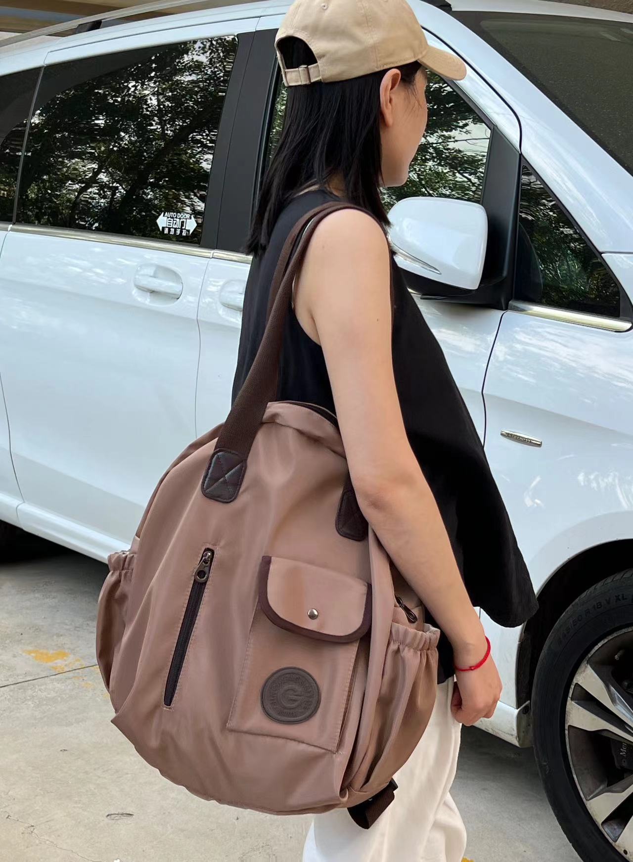 Autumn Large Capacity Versatile Trendy Portable Class Family Leisure Backpack