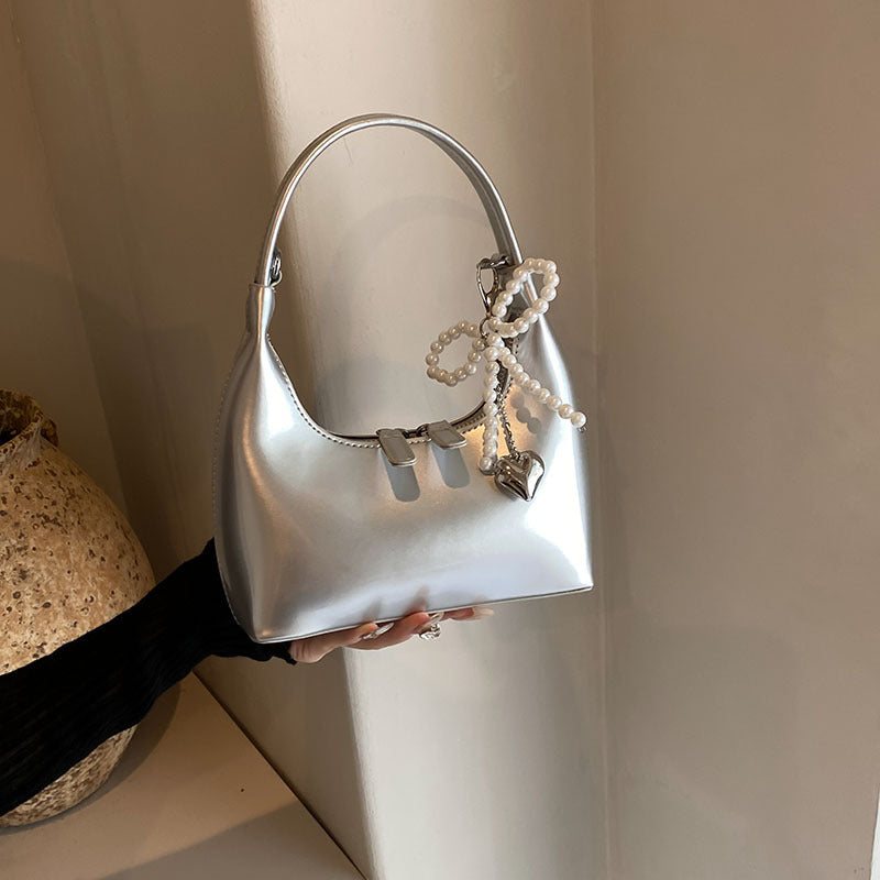 Women's Minority Fashion Glossy Textured Banquet Simple Women's Messenger Bag
