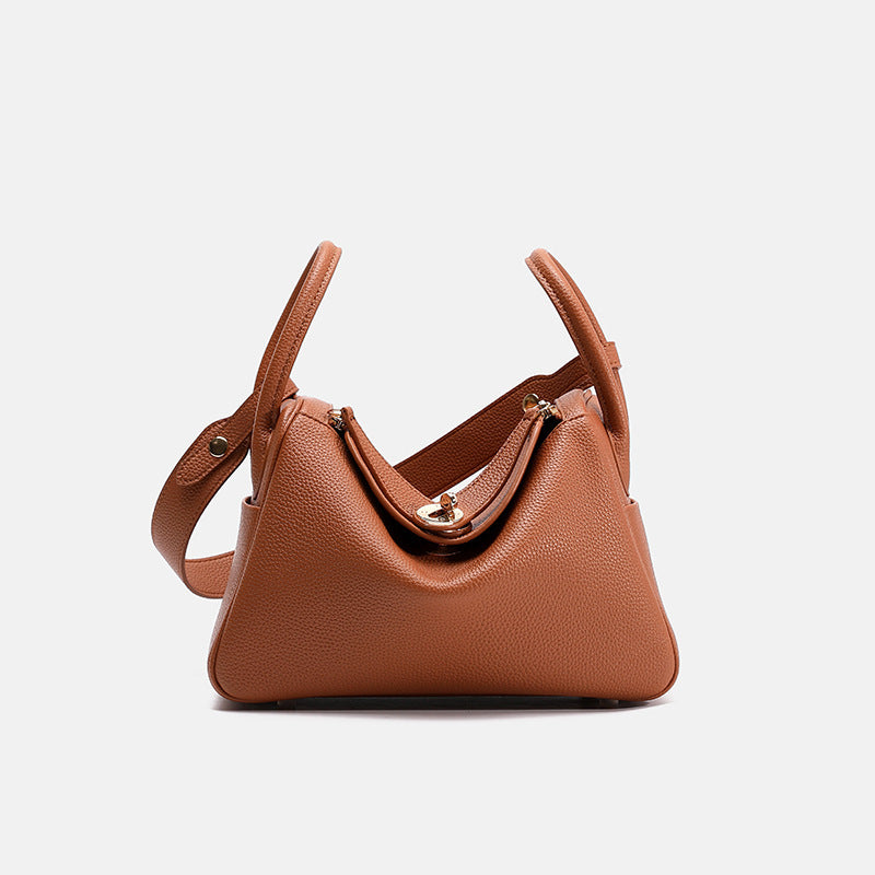 Lindy Classic Fashion Litchi Pattern Portable Bags