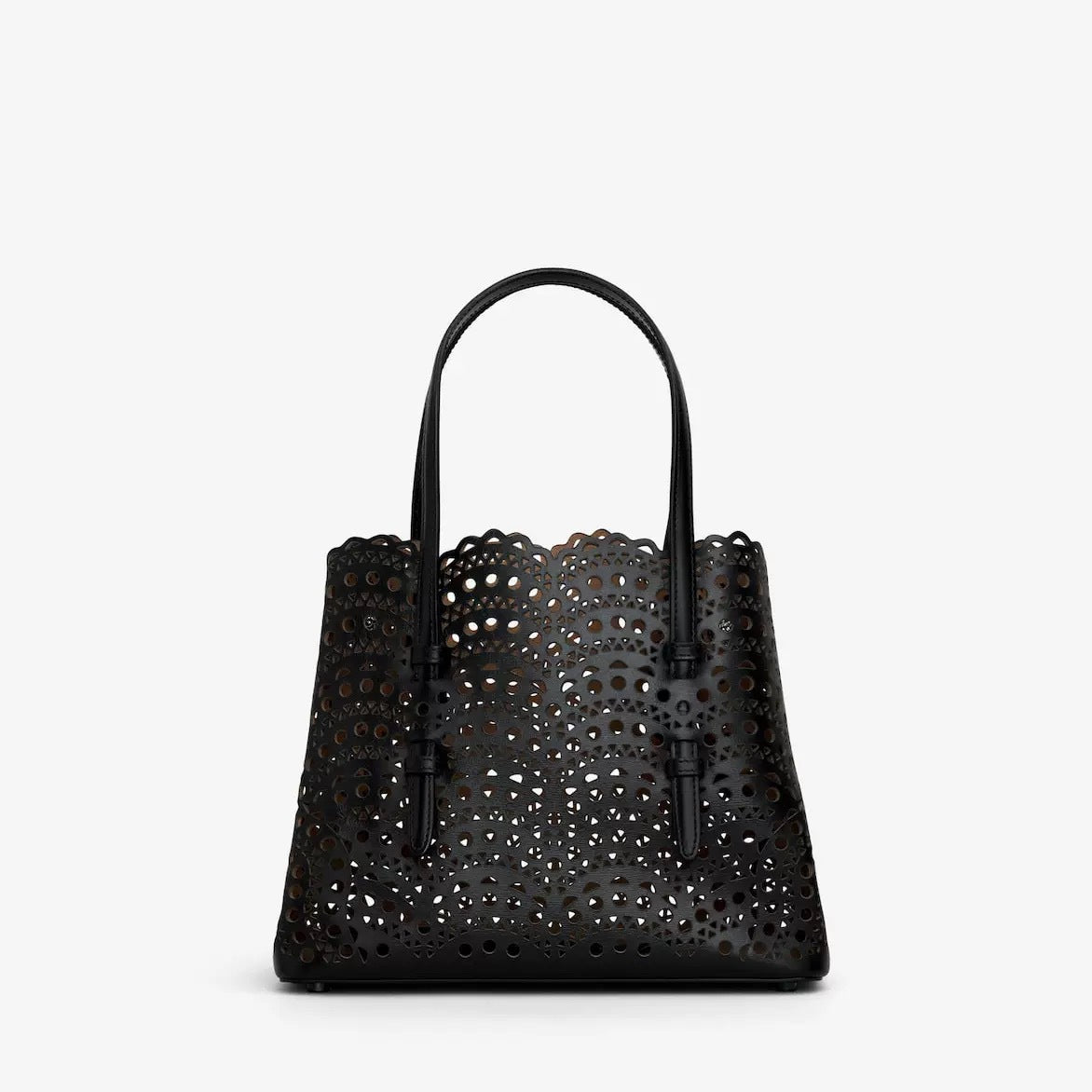 Women's Leather High-grade Niche Wave Hollow Carved Vegetable Women's Shoulder Bag