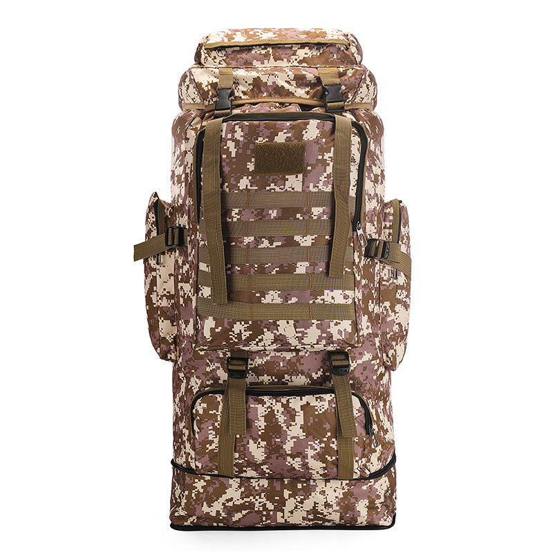 Women's & Men's Large Capacity Expandable Size Waterproof Hiking Leisure Backpack