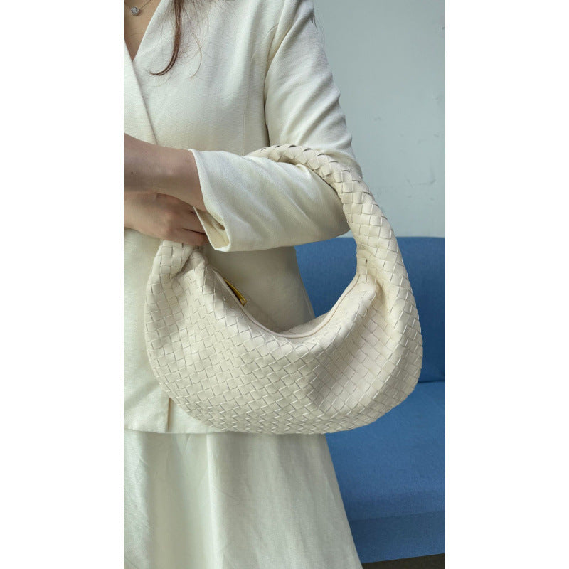 Knotted Woven Portable Underarm Fashion Large Bags