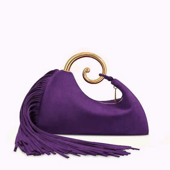 Banquet Fashion Premium Tassel Urban Commuter Suede Women's Shoulder Bag