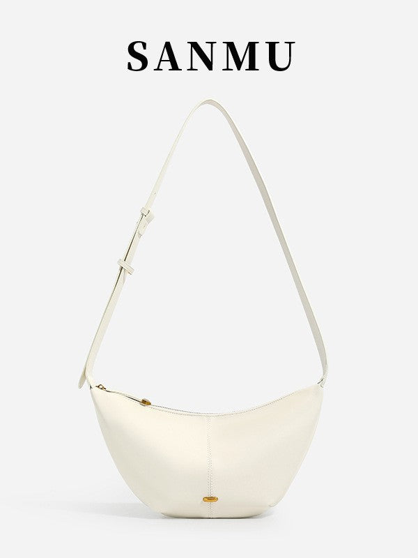 Women's Leather Dumpling High Quality Idle Style Commuter Bags