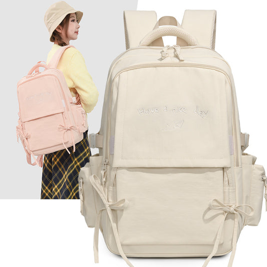 New Simple High College Large Capacity Backpacks