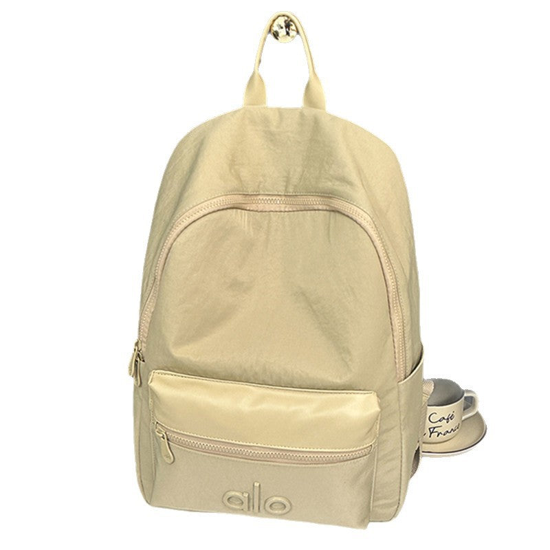 Color Versatile Junior High College Female Leisure Backpack
