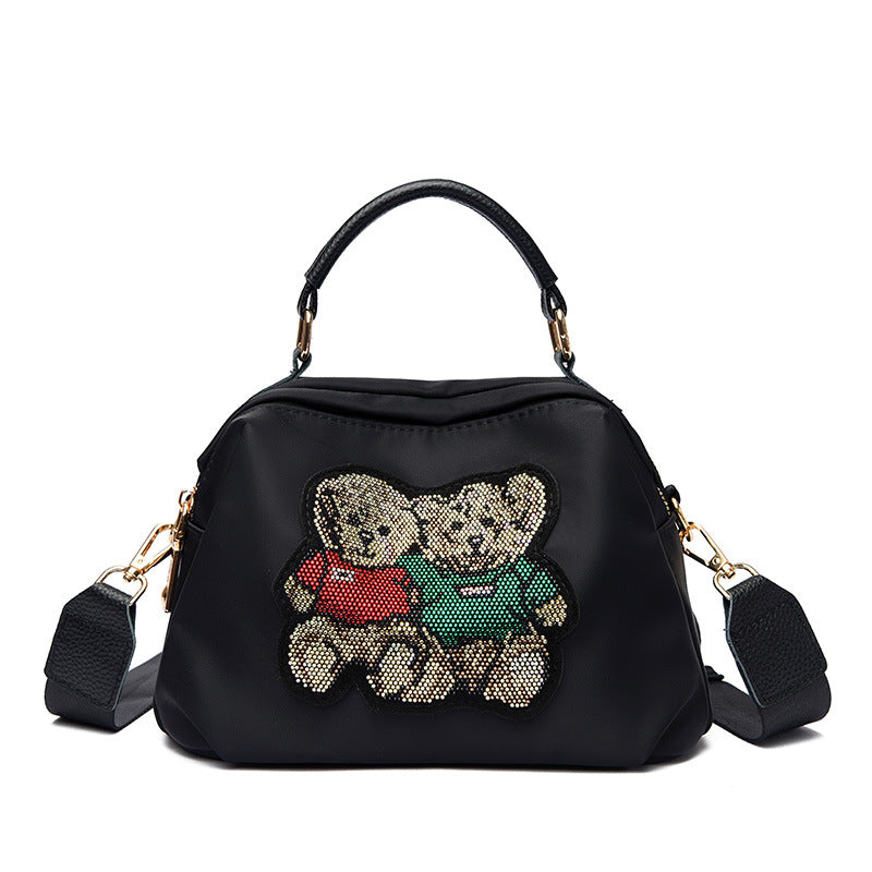 Casual Women's Cloth Fashion Simple Multifunctional Shoulder Bags