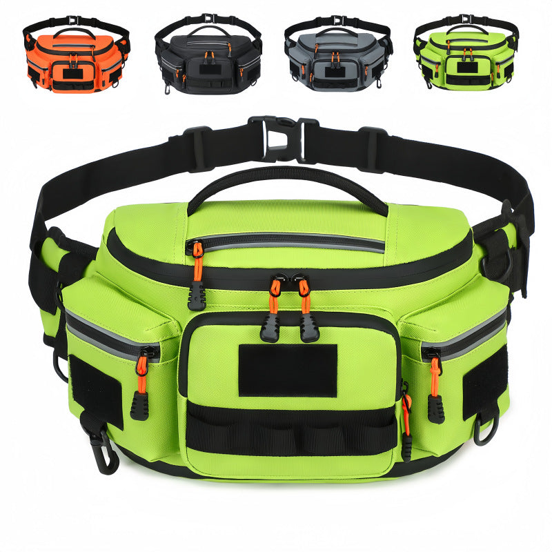 Multifunctional Riding Motorcycle Running Large Capacity Sport Waist Bag, Accessory Bag