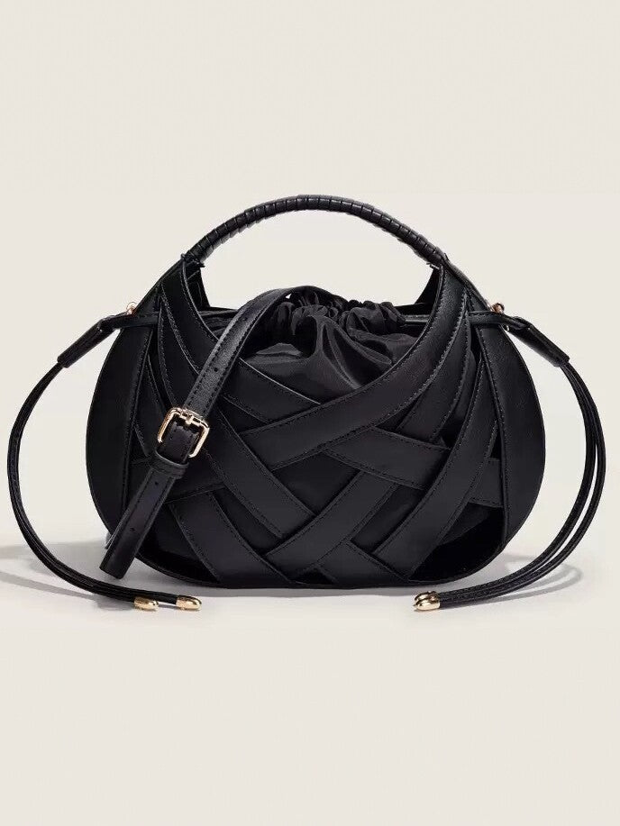 Women's Woven High-grade Fashion Underarm Niche Design Women's Messenger Bag