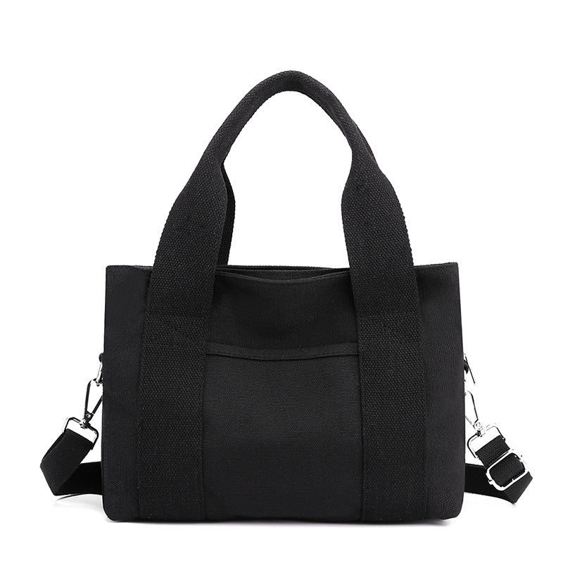 Women's Canvas Portable Lunch Large Capacity Fashion Bags