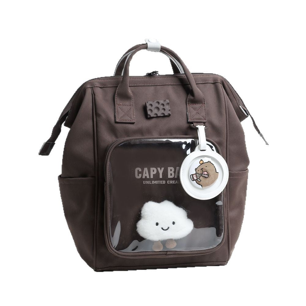 Women's High-grade Mummy Large Capacity Out Mother Leisure Backpack