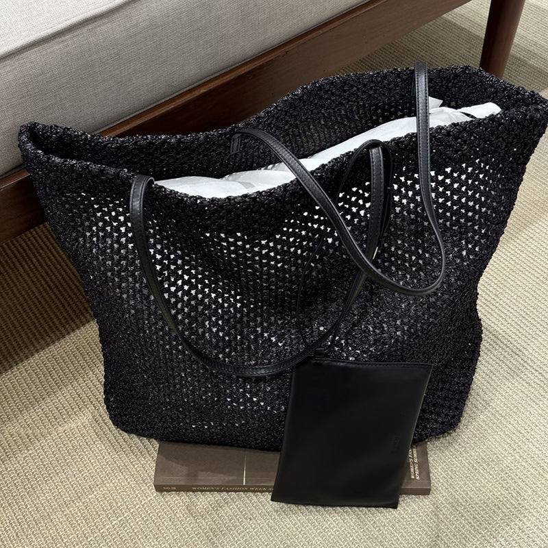 Women's Woven One Retro Fashion Large Capacity Bags