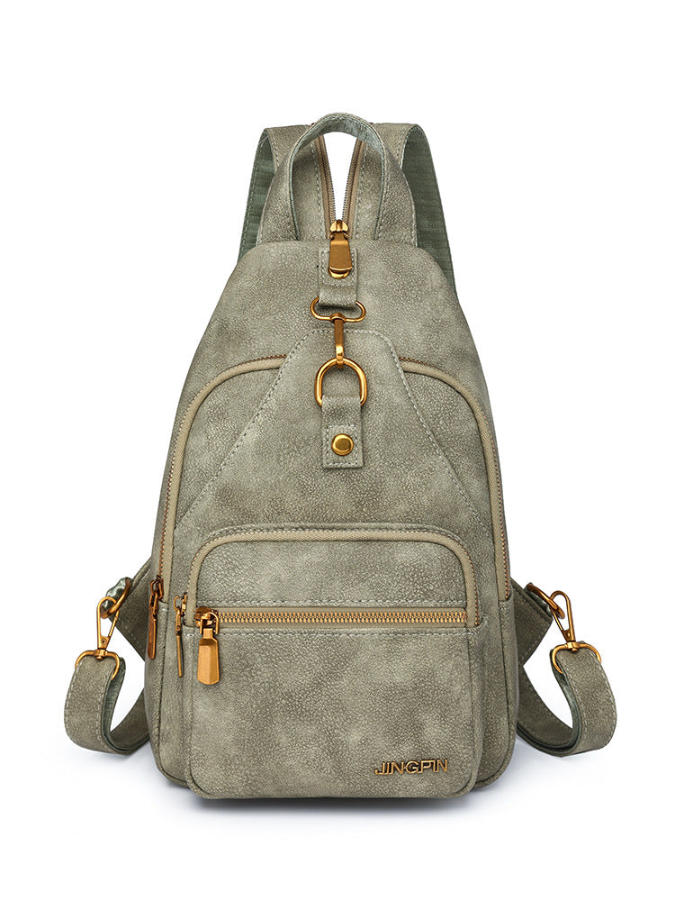 Women's Soft Leather Vintage Large Capacity Lightweight Bags