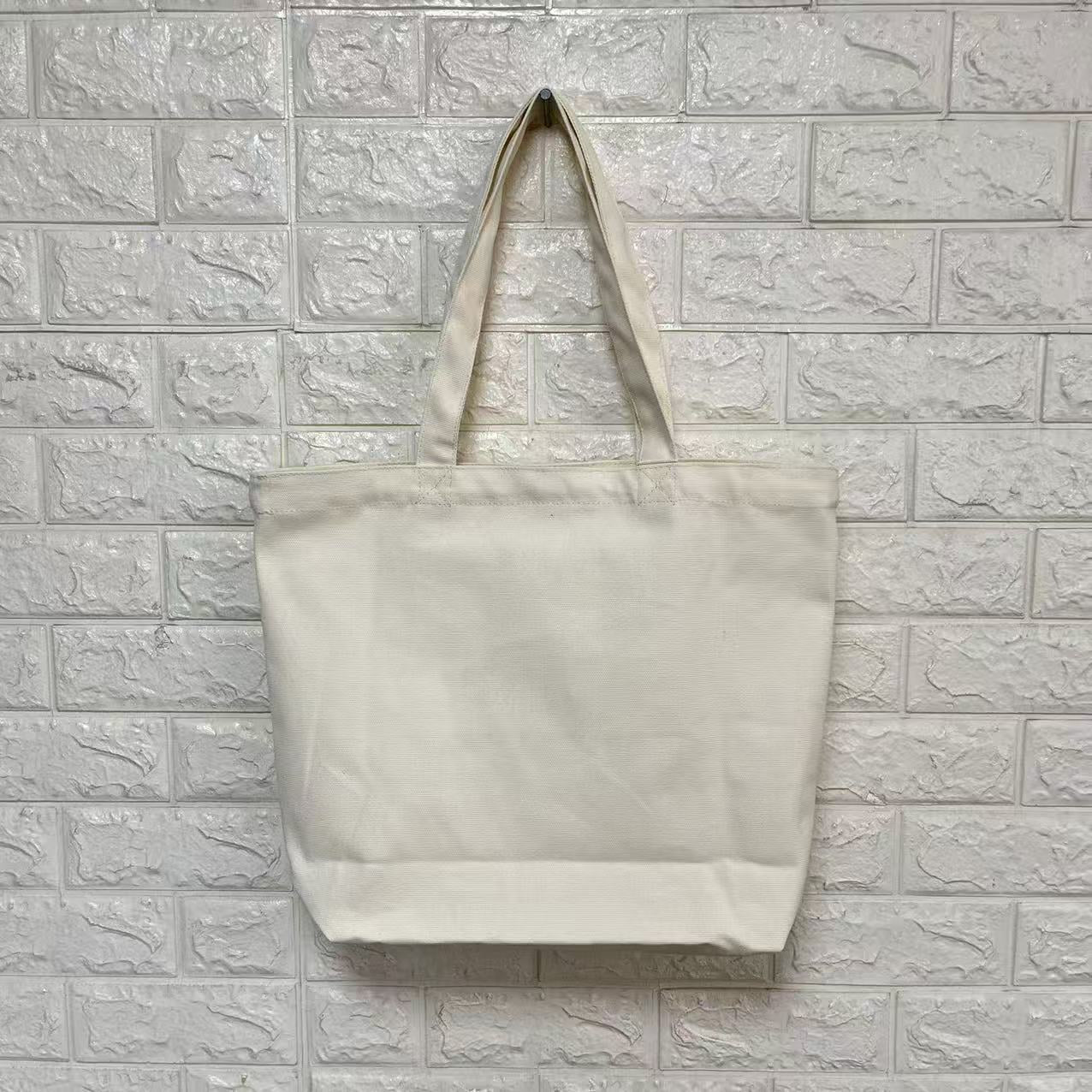 Women's & Men's Single French Three-color Fox Canvas For Tote Bag