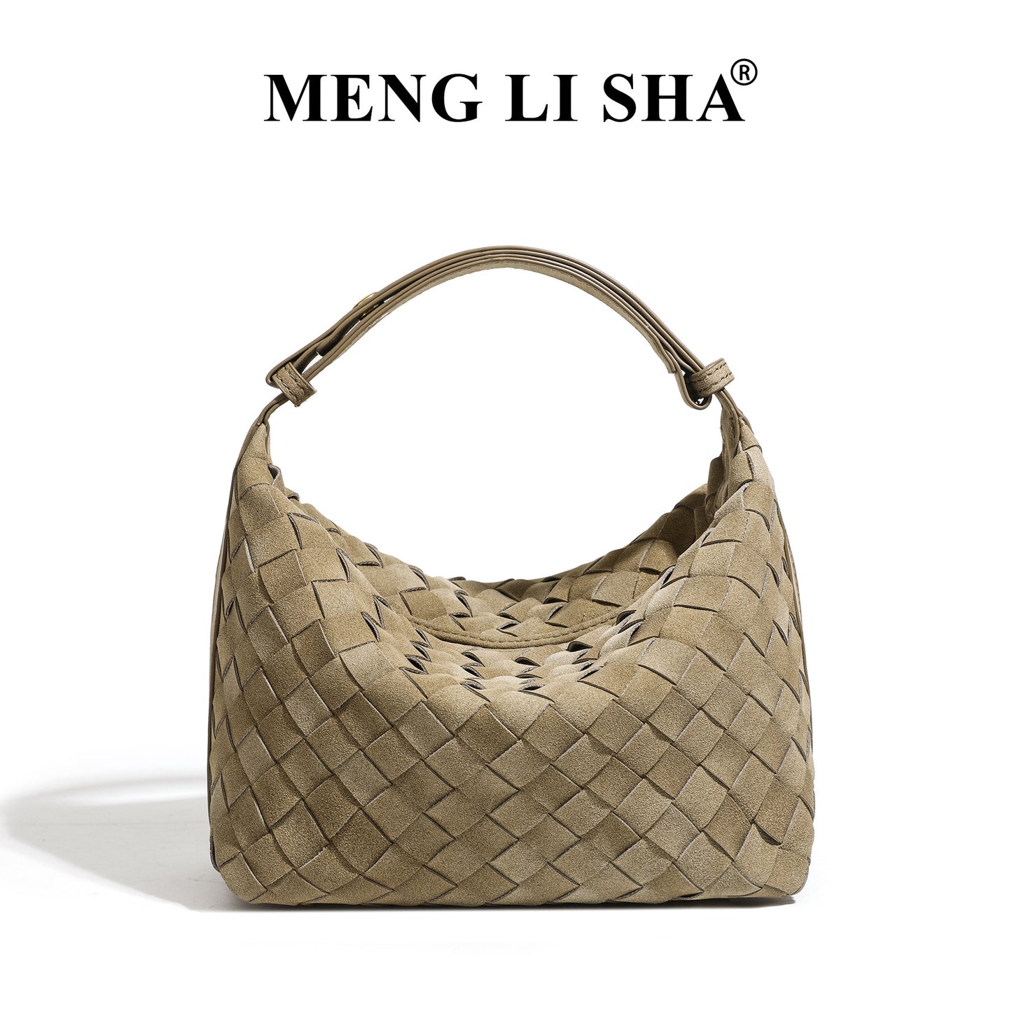 Women's Advanced Texture Woven Portable Lunch Fashion Simple Bags
