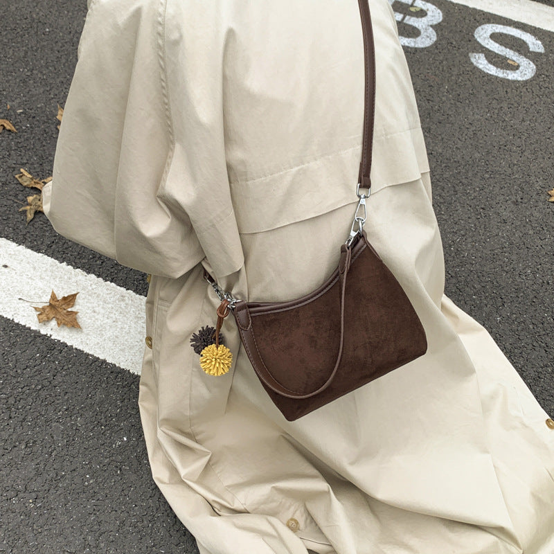 Women's Mori Cute Trendy Feeling Matte Leather Fashion Men's Bags