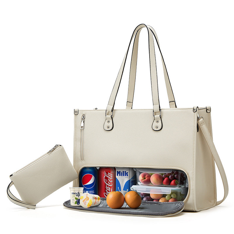 Women's Trendy Large Capacity Portable Multifunctional Computer Women's Shoulder Bag