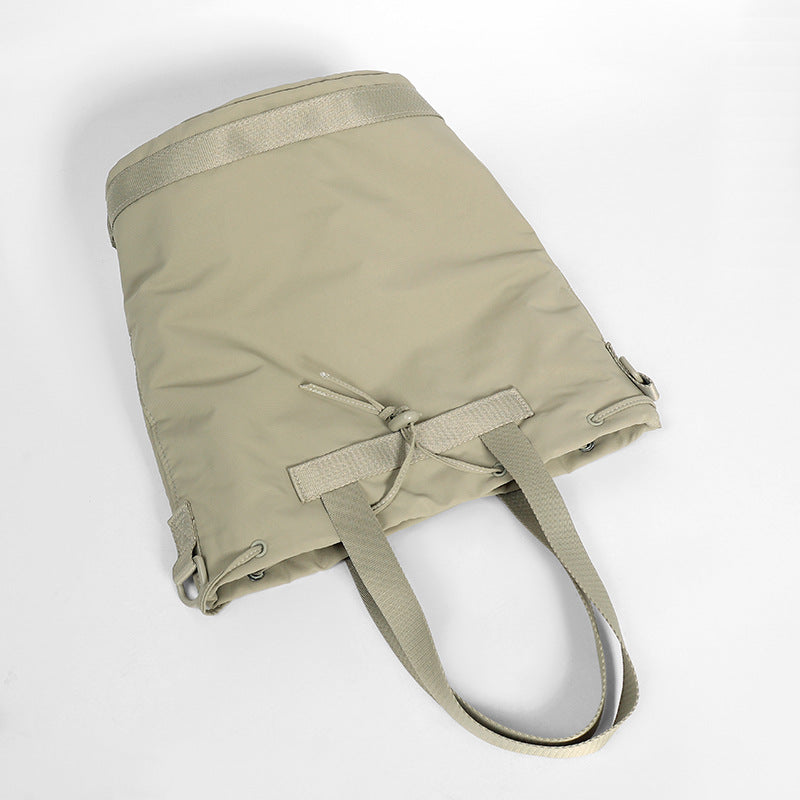 Drawstring Hand Large Capacity Strap Detachable Bucket Bag