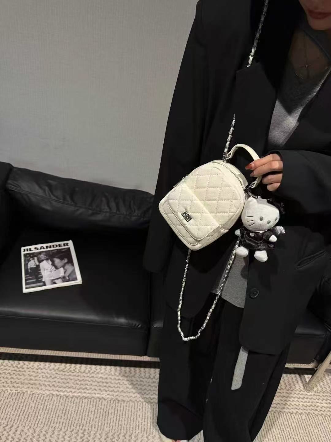 High-grade Caviar Rhombus Chain Mini Fashion Women's Shoulder Bag