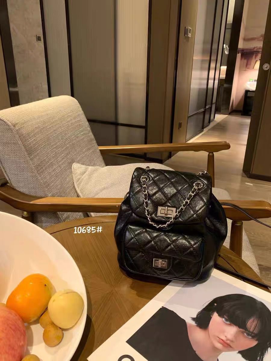 Women's Today Popular Texture Rhombus Chain Fashion High Bags