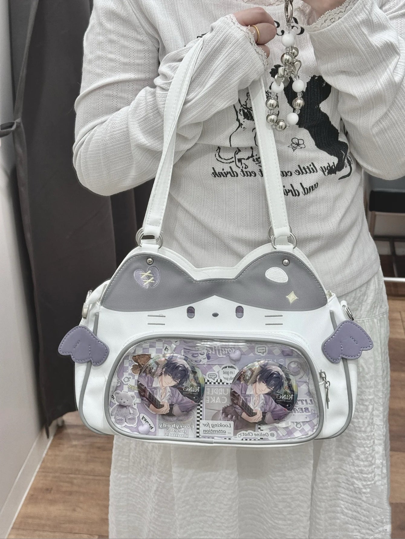 Two-dimensional Snack Volume Millet Bar Cartoon Backpacks