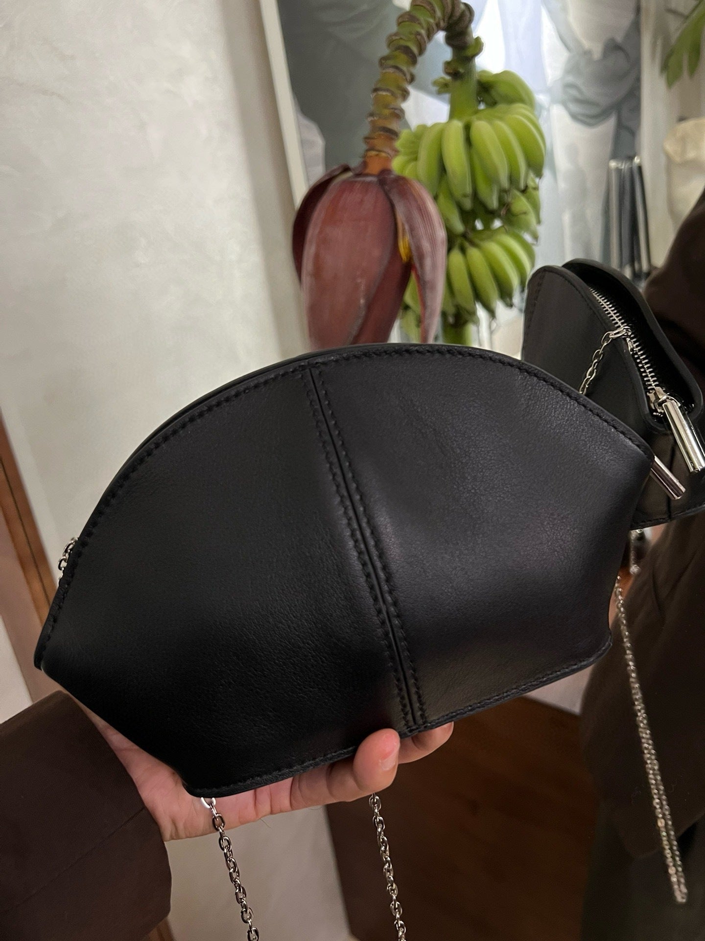 Women's Elegant Clutch Shell Dinner Light Luxury Versatile Chain Genuine Bags