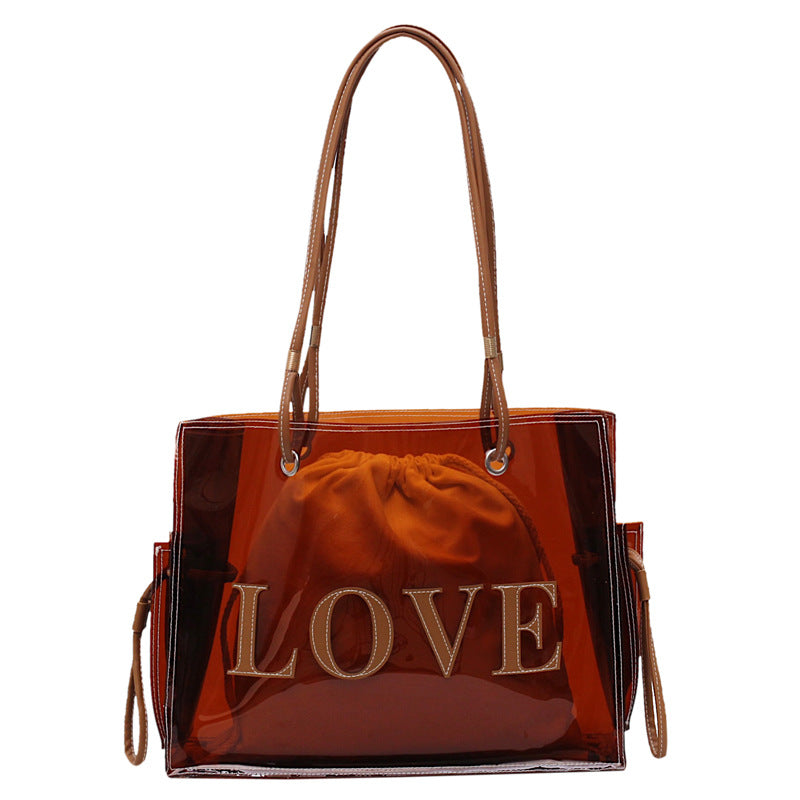 Letter Everyday Joker Large Capacity Commuter Tote Bags