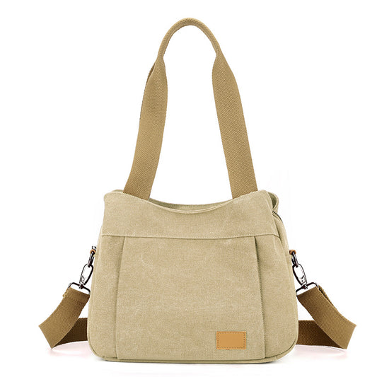 Women's Retro Trendy Large Capacity Lightweight Simple Tote Bag