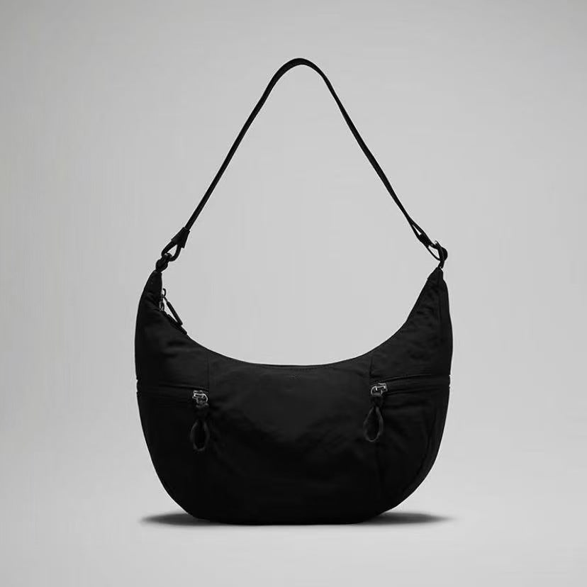 Classy Women's Dumpling Fitness Yoga Croissant Bags