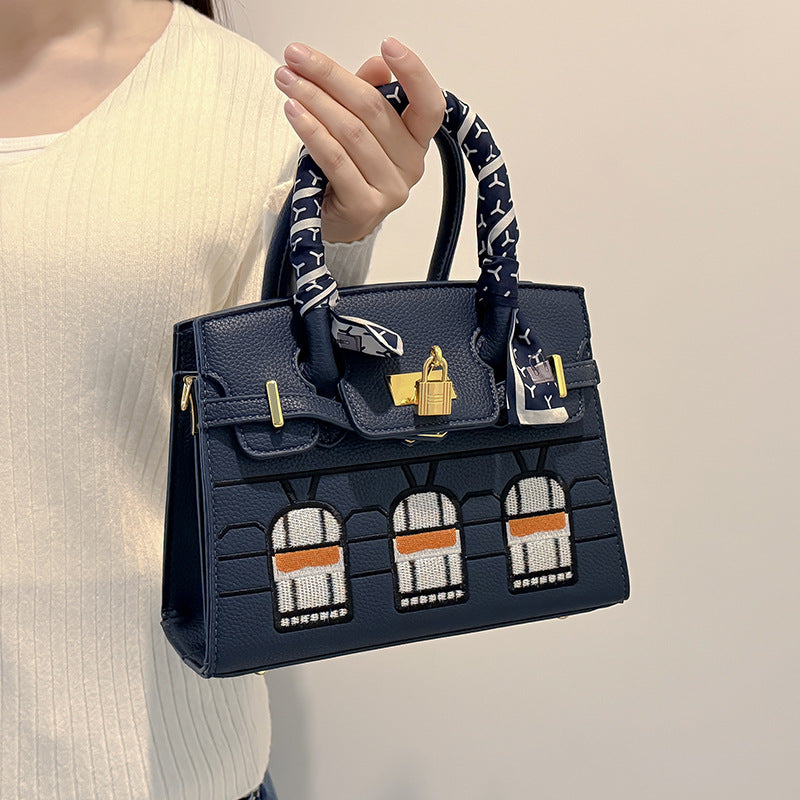 Women's Western Style Kelly Large Capacity Fashion Women's Messenger Bag