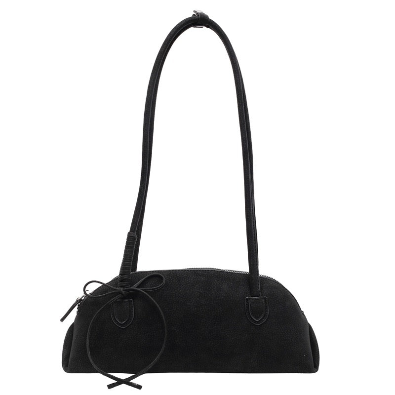 Women's Summer Solid Color Shell Fashion Trend Textured Underarm Bag