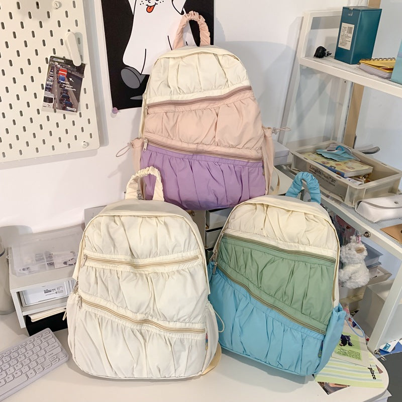 Korean Color Matching Computer Lightweight Large Backpacks