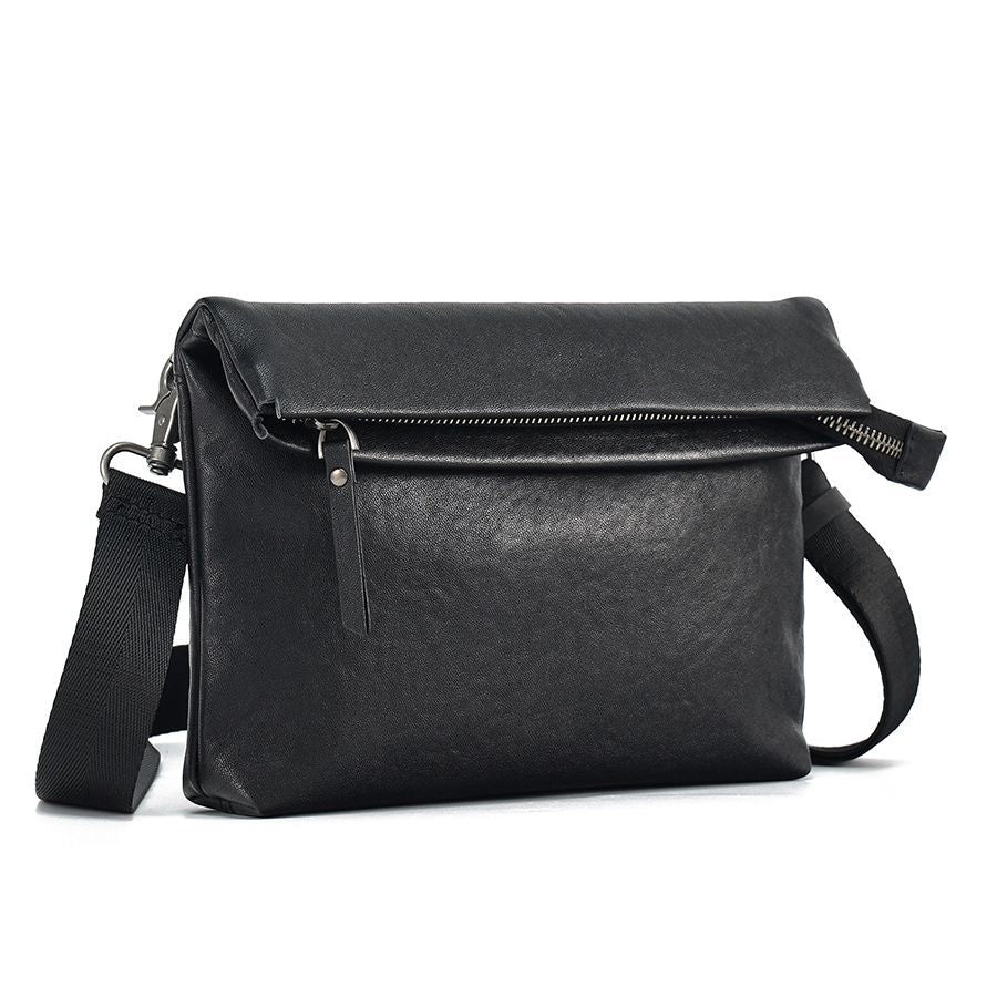 Men's Cowhide Genuine Leather Fashion Commuter Men's Messenger Bag