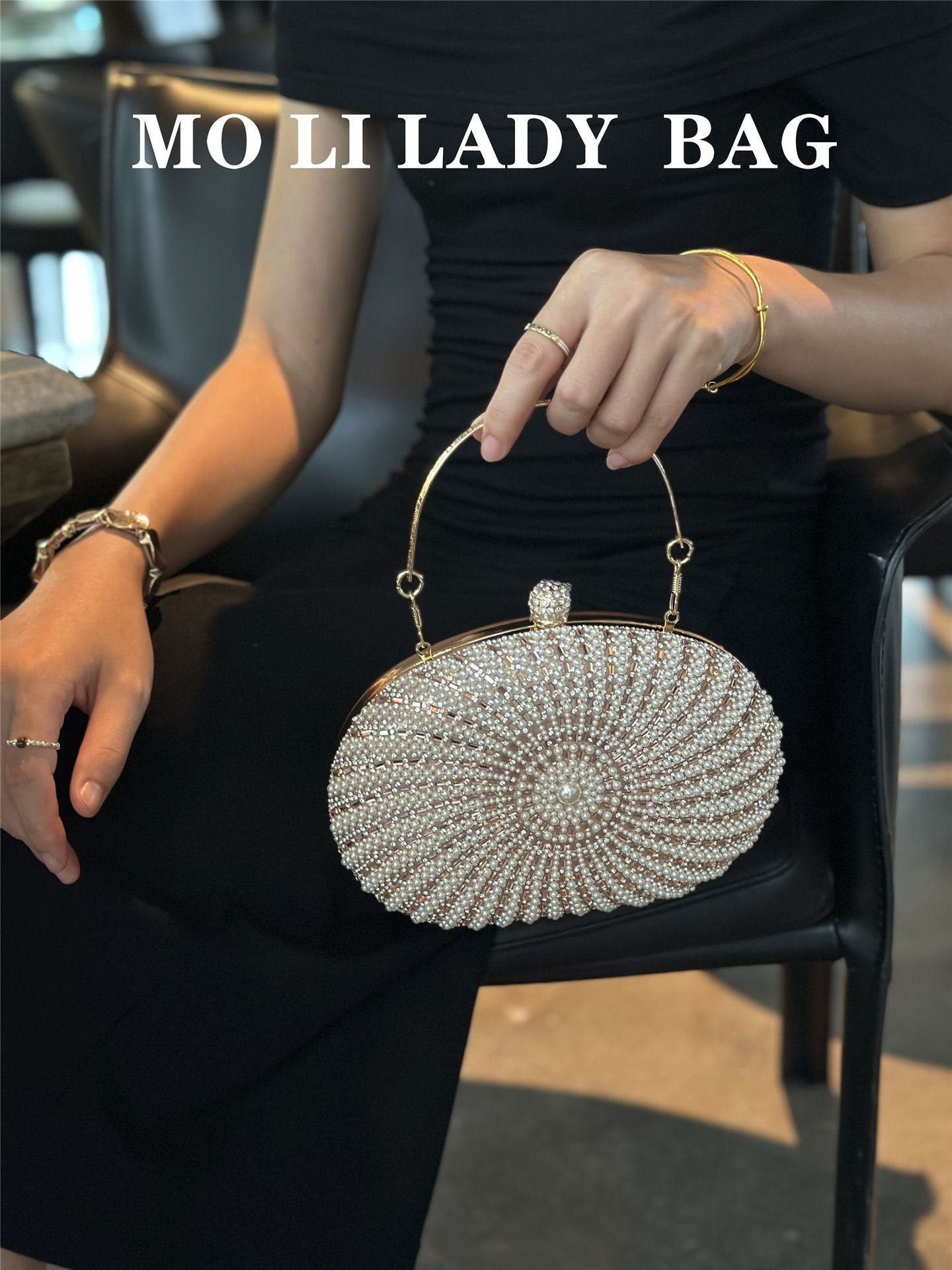 High Sense Pearl Dinner With Niche Female Cheongsam Bags