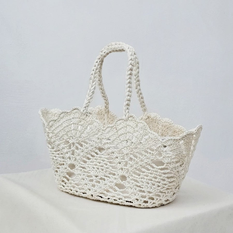 Hand-woven Vacation Style Advanced Fresh Vegetable Women's Handbag