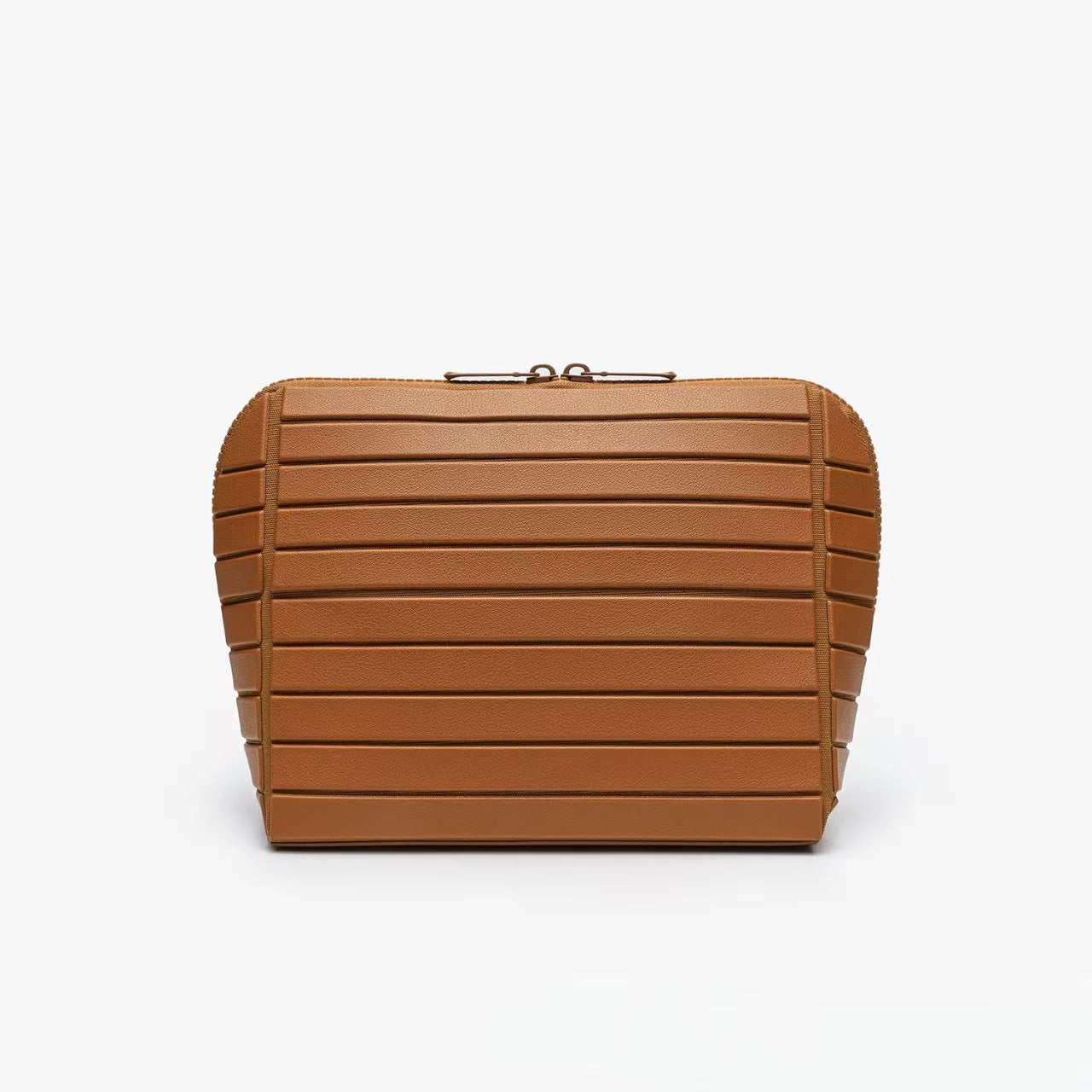 Practical Large Capacity Beautiful Storage Commuter Striped Three-dimensional Makeup Bag