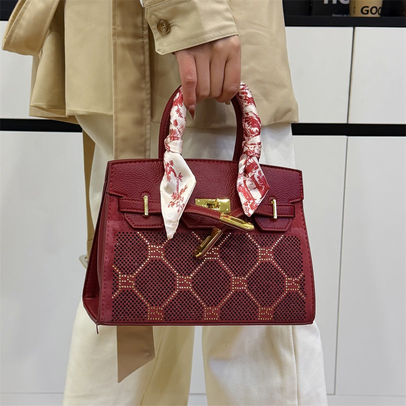 Women's Diamonds Large Capacity High Quality Kelly Women's Handbag