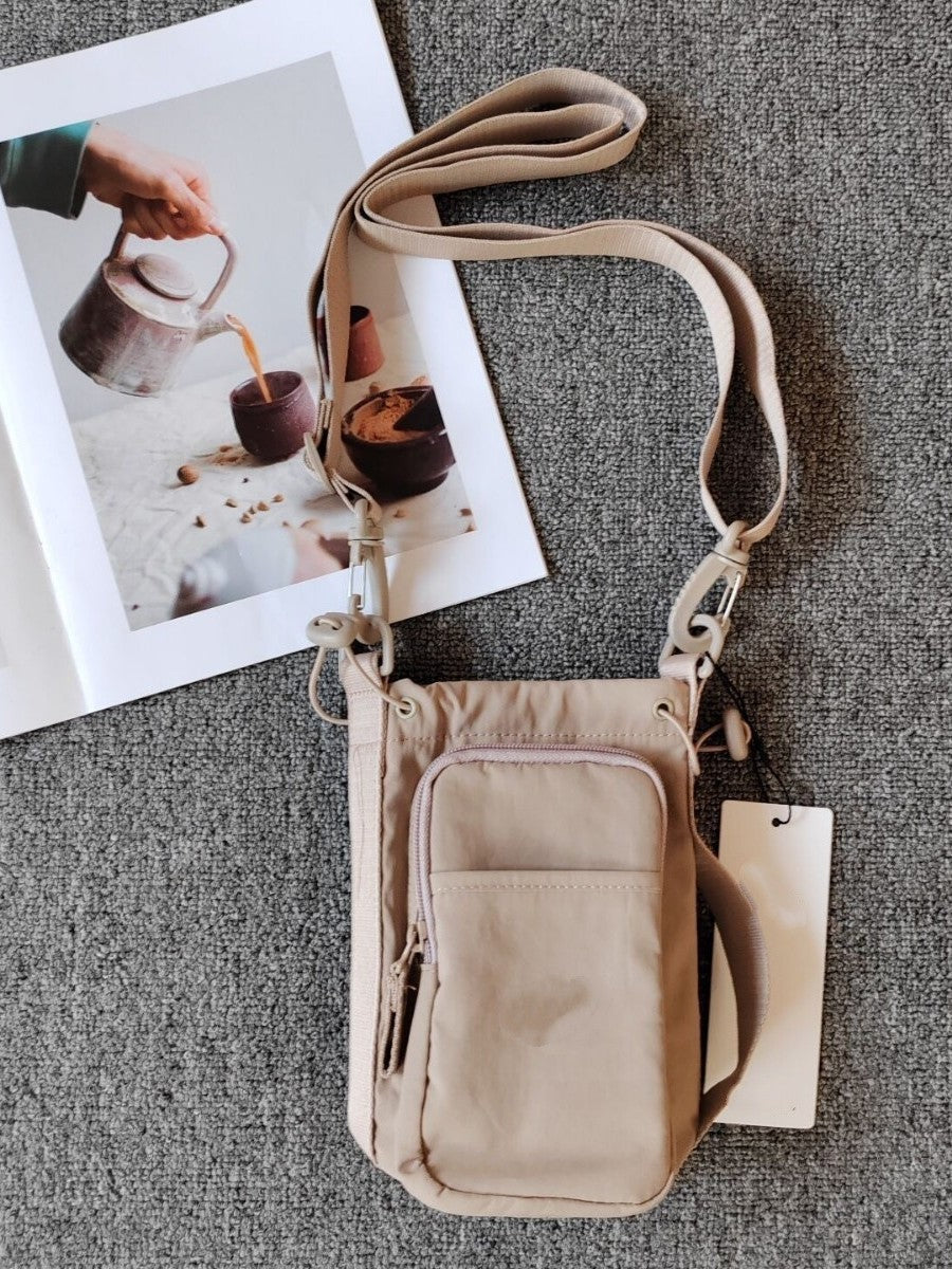 Women's Solid Color Multifunctional Fitness Kettle Fashion Mobile Phone Bag